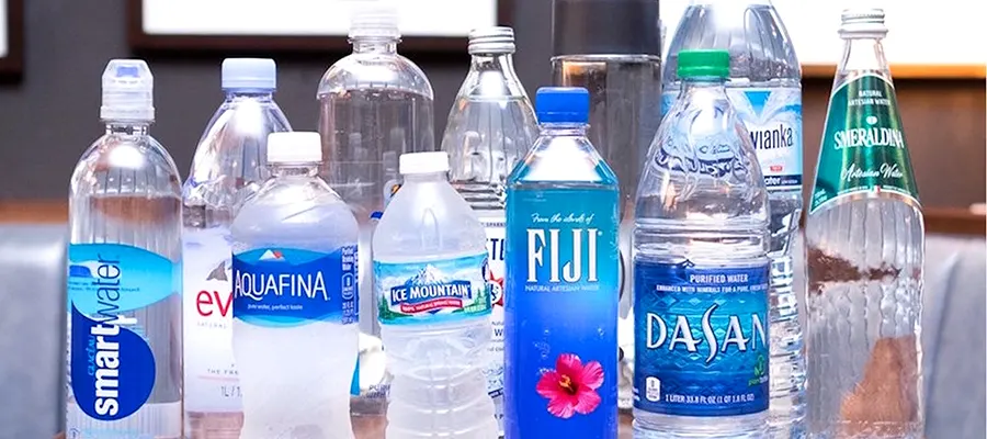 Etiquetas para botellas de agua en Perú